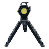 Cветодиодный фонарь на аккумуляторе с триногой W5130 Black