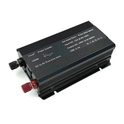 Инвертор FOVAL 12V 220V 1000W Black