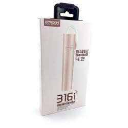 Bluetooth гарнитура JOYROOM 316i Pink