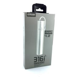 Bluetooth гарнитура JOYROOM 316i White