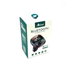 FM модулятор ALS-A182 Bluetooth + Charger Qualcomm 3.0 (2USB/5V/2.4A) Black