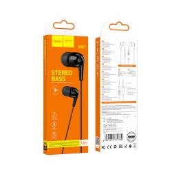 Наушники с микрофоном HOCO M97  1.2m Black