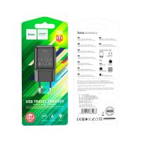 Сетевое ЗУ HOCO C96A (5V/2.1A/1 USB) Black
