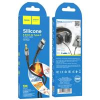 Кабель AUX HOCO UPA22 Audio Cable Type C 1m Black