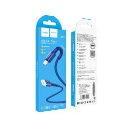 USB кабель HOCO X71 Especial Type C 3A Blue