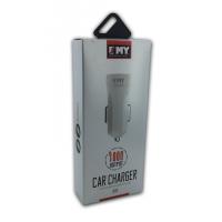 Автомобильное ЗУ EMY MY-110 with out cable (5V/1A/1USB)
