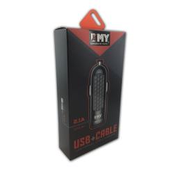 Автомобильное ЗУ EMY MY-125 micro USB (5V/2.1A/1USB)