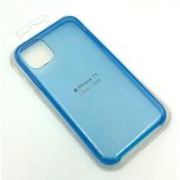 Чехол iPhone 11 Silicon Case Clear Blue