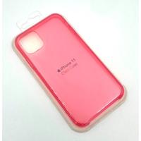 Чехол iPhone 11 Silicon Case Clear Pink