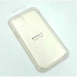 Чехол iPhone 11 Silicon Case Clear White
