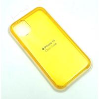 Чехол iPhone 11 Silicon Case Clear Yellow