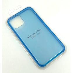 Чехол iPhone 11 Pro Silicon Case Clear Blue