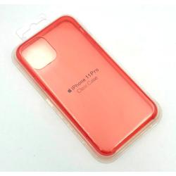 Чехол iPhone 11 Pro Silicon Case Clear Red