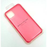 Чехол iPhone 11 Pro Max Silicon Case Clear Pink