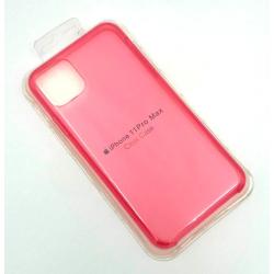 Чехол iPhone 11 Pro Max Silicon Case Clear Pink