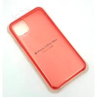 Чехол iPhone 11 Pro Max Silicon Case Clear Red