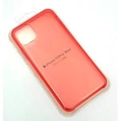 Чехол iPhone 11 Pro Max Silicon Case Clear Red