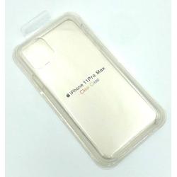 Чехол iPhone 11 Pro Max Silicon Case Clear White