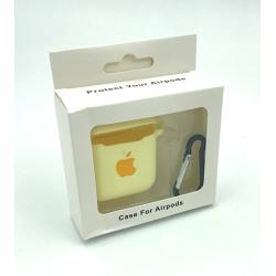 Чехол Apple AirPods #06 Light Yellow