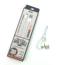 Дата кабель Remax RC-120i Fast Charging Lighting 0.3m White