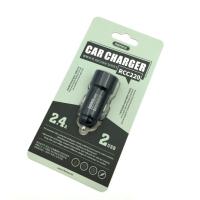 Автомобильное ЗУ REMAX Car Charger RCC-220 Black (5V/2.4A/2USB)