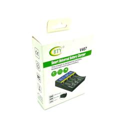 Зарядное устройство Smart Charger V407 4x18650 + AA, AAA, крона