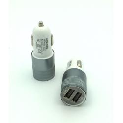Автомобильное ЗУ KO-20 (5V/2.1A/2USB) Gray (тех. упаковка)