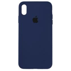 Чехол iPhone XR Silicon Case Copy #63 Deep Navy