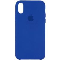 Чехол iPhone XS Max Silicon Case Copy #03 Royal Blue