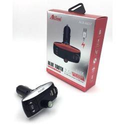 FM модулятор ALS-637 Bluetooth + Charger (1USB/5V/2.5A) Black/Silver