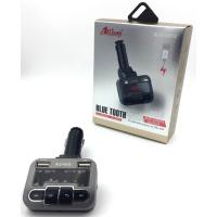 FM модулятор ALS-A673 Bluetooth + Charger (1USB/5V/2.5A) Black/Gray