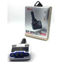FM модулятор ALS-A673 Bluetooth + Charger (1USB/5V/2.5A) Black/Silver