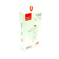Сетевое ЗУ Sunpin SPC-02 18W (5V/3A/1USB) Qualcomm 3.0 + кабель Type C  White 