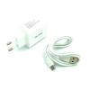 Сетевое ЗУ Sunpin SPC-02 18W (5V/3A/1USB) Qualcomm 3.0 + кабель Type C  White 