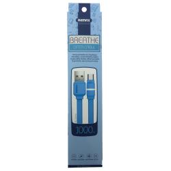 Дата кабель Remax RC-029m Breathe micro USB Blue