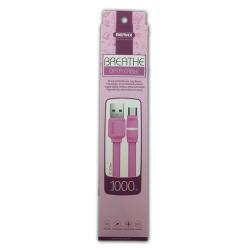 Дата кабель Remax RC-029m Breathe micro USB Pink