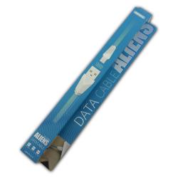 Дата кабель Remax RC-030m Aliens micro USB Blue