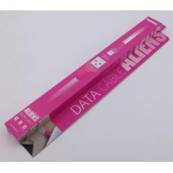 Дата кабель Remax RC-030m Aliens micro USB White