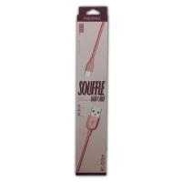 Дата кабель Remax RC-031m Souffle micro USB Pink