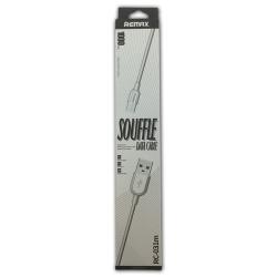 Дата кабель Remax RC-031m Souffle micro USB White