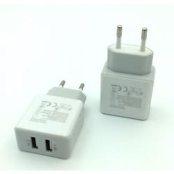 Сетевое ЗУ ADC-P15 (5V/2.1A/2USB) White тех. упаковка