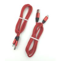 Дата кабель M-006 круглый плетенный Micro USB 1.0m Red (тех. упаковка)