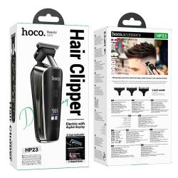 Машинка для стрижки волос HOCO HP23 Diamond engraving electric hair clipper Black
