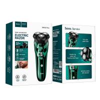 Електробритва HOCO DAR06 Plus electric razor with smart LED indicator IPX7 Green