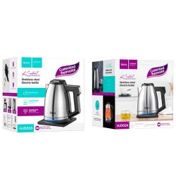 Электрочайник HOCO HJD02A Cool kitchen electric kettle 1.5L Silver