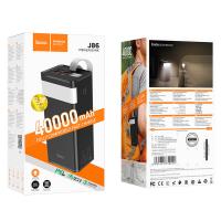 Power Bank HOCO J86 Fully Compatible Fast Charge (40000mAh/22.5W/2USB/1PD) Black