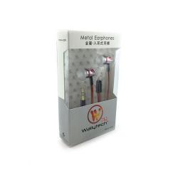 Наушники Wallytech WEA-109 Red