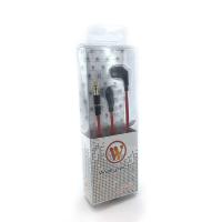 Наушники Wallytech WEA-111 Black/Red
