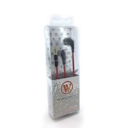 Наушники Wallytech WEA-111 Black/Red