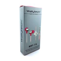 Наушники Wallytech WHF-116 Pink